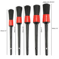 5 Pcs Detailing Brush Set Cleaning Kit for Car Interior & Exterior