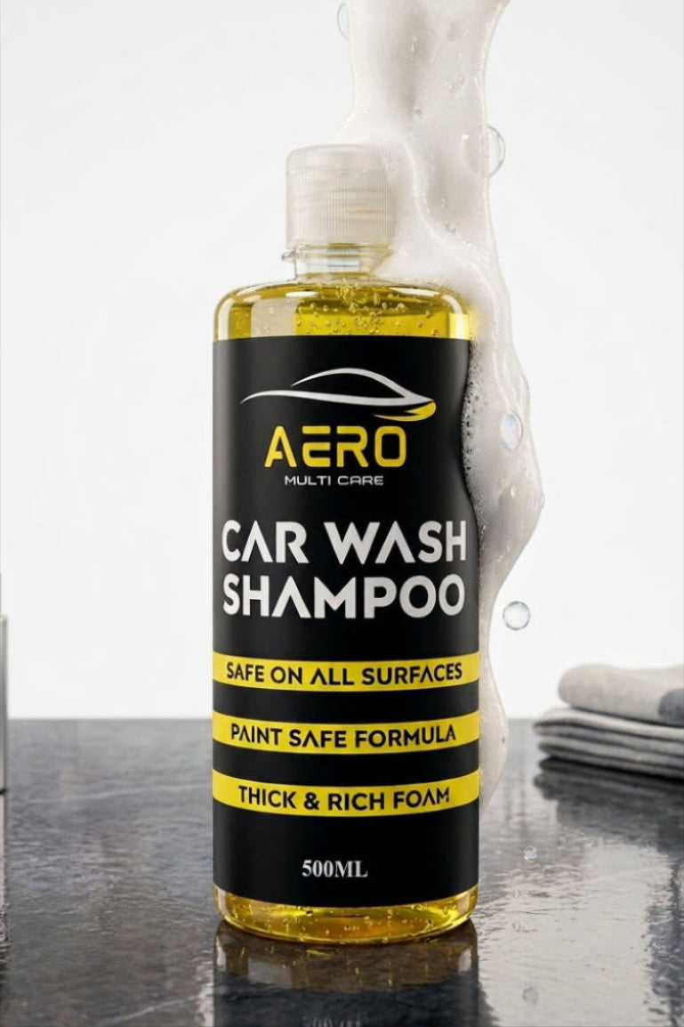 AERO HIGH FOAM CAR WASH SHAMPOO – 500 ML