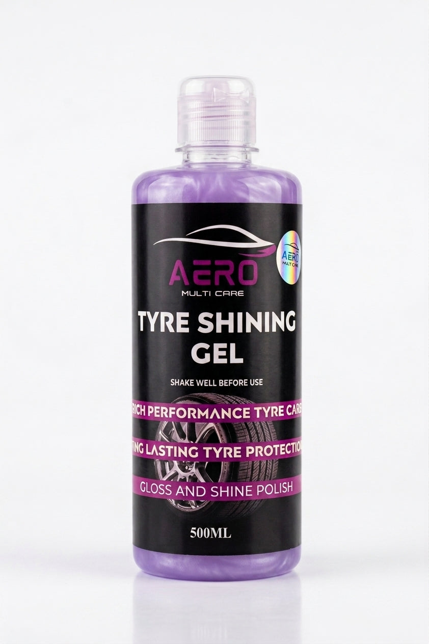 AERO TYRE SHINING GEL – PREMIUM TYRE SHINE & PROTECTION | 500 ML